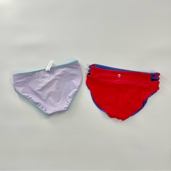 Reversible Ivivva by Lululemon Bikini Bottom Bundle Swimsuit for Girls - Size 12 - Picture 2 of 7